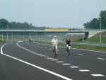 Fietsers bidden voor heerlijke zomer